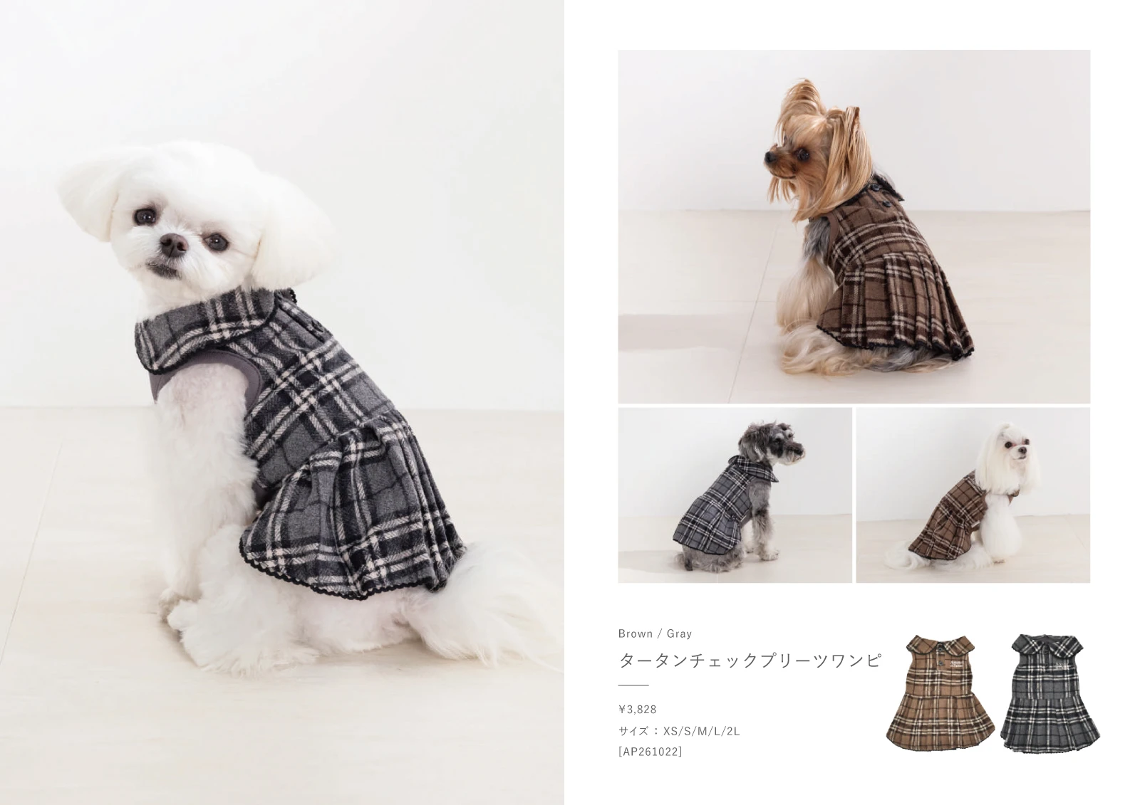 Amour et Pattes カタログ 8ページ