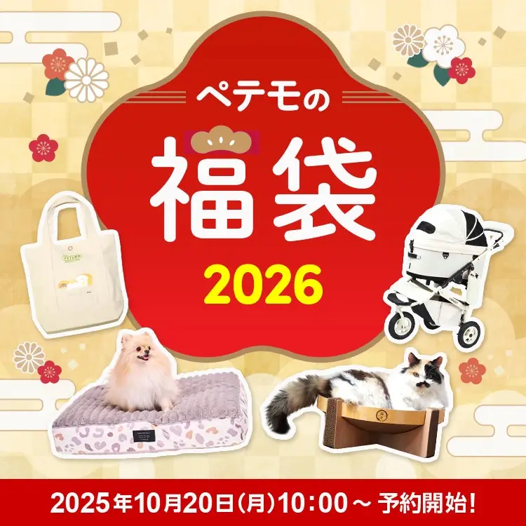 ペテモの福袋 2026 | ペテモ [PETEMO] | イオンペット [AEON PET]